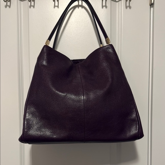 Coach Plum colored pebbled leather Madison Phoebe shoulder bag
Coach H1376-24621 - Picture 2 of 13